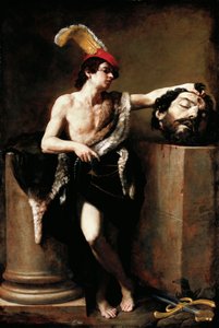 Italien, David med Goliats hoved af Guido Reni