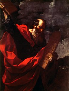 Moses med lovtavler af Guido Reni