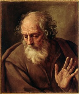 Portræt af Saint Joseph Maleri af Guido Reni dit Guiden (1575-1642) 1640-1642 Olie på lærred Dim 65x53 cm Rom, Nationalgalleriet for antikkens kunst, Palazzo Corsini af Guido Reni