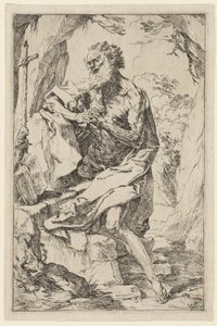 Sankt Jerome af Guido Reni