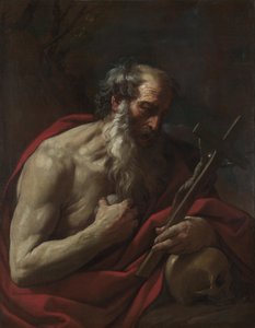 Sankt Hieronymus, ca 1624-1625. af Guido Reni