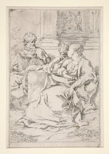 Den hellige familie af Guido Reni