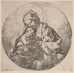 Jomfru og Barn af Guido Reni