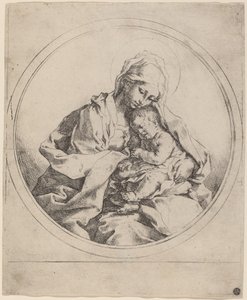 Jomfru og Barn af Guido Reni