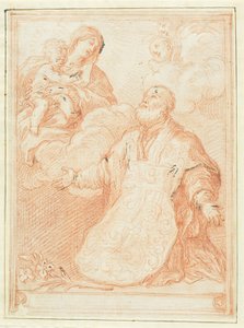 Vision af Sankt Philip Neri af Guido Reni