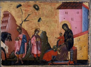 Magiernes tilbedelse, ca. 1280