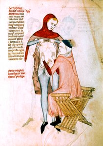 Læge undersøger patienten (miniature)