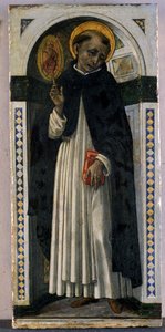 St. Vincent Ferrer, ca. 1500 (tempera på træ) af Guidoccio di Giovanno Cozzarelli