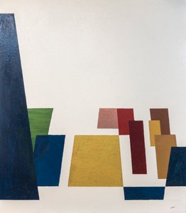 Las Meninas Suprematistas, 2018 (olie på lærred) af Guilherme Pontes