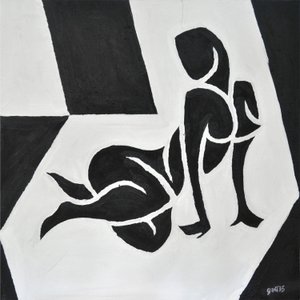 Lygia Nº 3, 2014 (olie på lærred)