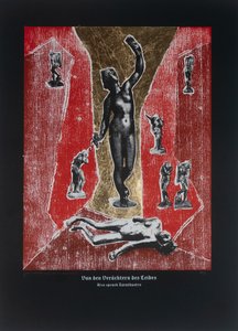 On The Despisers Of The Body, Thus Spoke Zarathustra, 2023 (træsnit og silketryk)