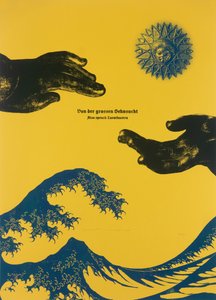 Om den store længsel, Således talte Zarathustra, 2025 (træsnit og silketryk)