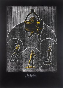 The Dancing Song, Thus Spoke Zarathustra, 2024 (træsnit og silketryk)