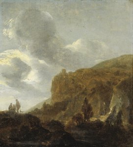 bjergrigt landskab af Guillam Du Bois