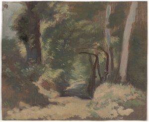 Forest Road af Guillaume Anne van der Brugghen