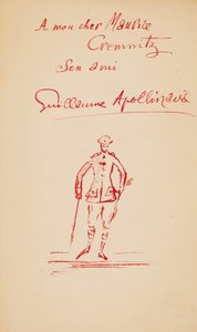Inskription til Maurice Cremnitz fra "Den myrdede poet", 1916