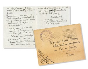 Brev til Andre Breton, 1918 af Guillaume Apollinaire