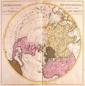 Arktiske jordarter af Guillaume Delisle