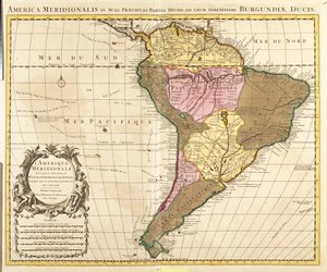 Panama, Argentina, Bolivia, Brasilien, Chile, Colombia, Ecuador, Fransk Guyana, Guyana, Paraguay, Peru, Surinam, Uruguay, Venezuela af Guillaume Delisle