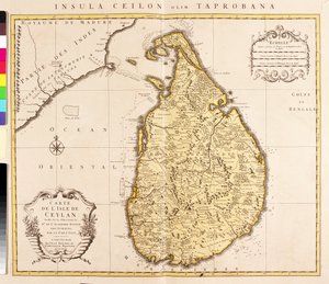 Sri Lanka af Guillaume Delisle