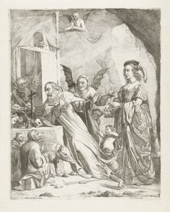 Sankt Anthonys fristelse af Guillaume Duvivier