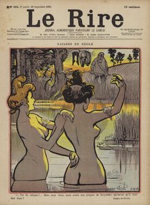 Illustration til Le Rire