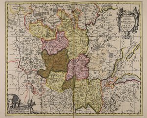 Den generelle regering i hertugdømmet Burgund amt Bresse land Buge Valromey og Gex amp;c. af Guillaume Sanson