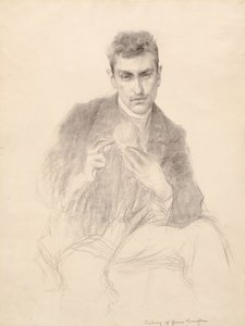 Portræt af Magnus Enckell af Gunnar Berndtson