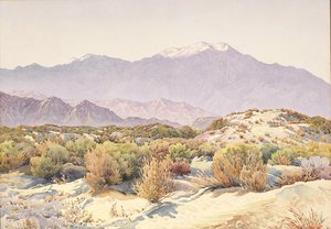 San Jacinto (w/c på papir) af Gunnar Widforss