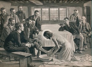 Men den, der er størst blandt jer, skal være jeres tjener, 1911, 1911 af Gunning King