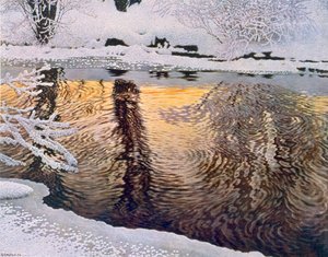 Frost af Gustaf Edolf Fjaestad