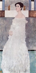 Portræt af Margaret Stonborough-Wittgenstein af Gustav Klimt