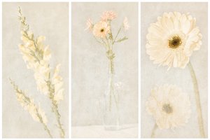 Tretal med falmede blomster af Gustav Davidsson
