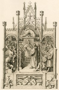 Luther beder af Gustav Ferdinand Leopold Konig