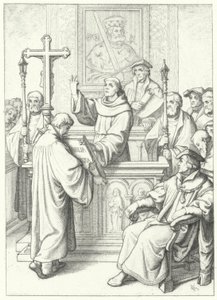 Martin Luther blev tildelt sin doktorgrad af Andreas Karlstadt ved Universitetet i Wittenberg, 1512