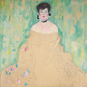 Amalie Zuckerkandl af Gustav Klimt