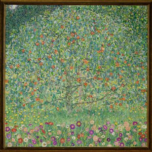 Æbletræ I af Gustav Klimt
