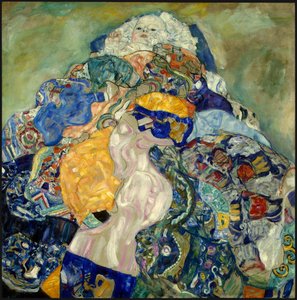 Baby vugge af Gustav Klimt