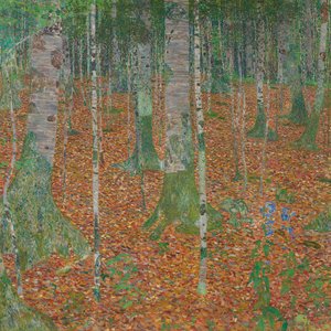 Birkeskoven af Gustav Klimt