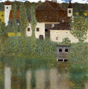 Slot ved Attersøen, Slot Unterrach ved Attersee 1908 af Gustav Klimt