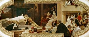 Globe Theatre of Shakespeare af Gustav Klimt