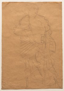 Hermine Gallia, ca. 1903. af Gustav Klimt