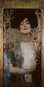 Judith med hovedet af Holofernes af Gustav Klimt
