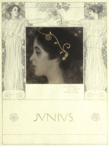juni af Gustav Klimt