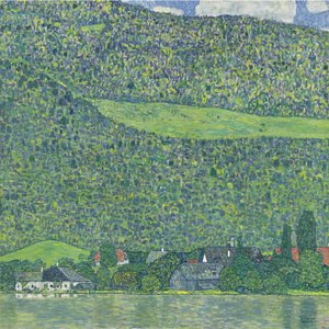 Litzlberg ved Attersee, 1914-1915 af Gustav Klimt