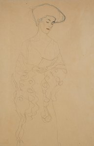 Drejer lidt til venstre, 1907 af Gustav Klimt