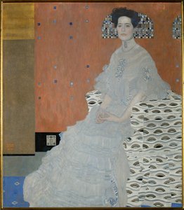 Fru Fritza Riedler af Gustav Klimt