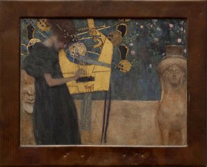 Musik I af Gustav Klimt