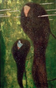 Havfruer (sølvfisk) af Gustav Klimt