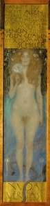 Nude Veritas af Gustav Klimt